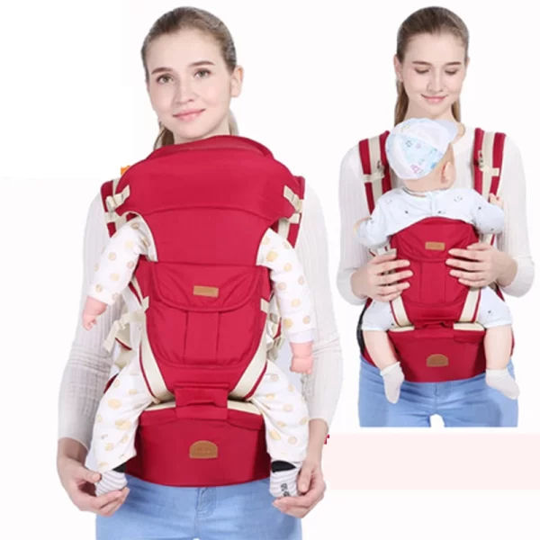 New Non-slip Ergonomic 3 In 1 Baby Carrier 0-48 Months - Image 9
