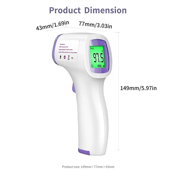 Forehead Non Contact Infrared Thermometer - Image 5