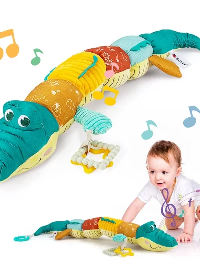 Infant Musical Stuffed Animal  Activity Soft Toys Multi-Sensory