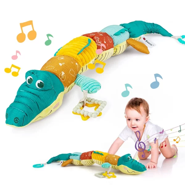 Infant Musical Stuffed Animal  Activity Soft Toys Multi-Sensory