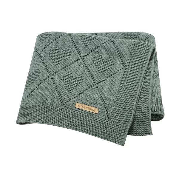 Baby Blankets Knitted Breathable Cotton - Image 12