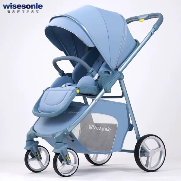 Multifunctional Baby Stroller High Landscape Pram - Image 9