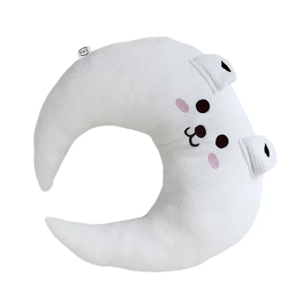 Moon Shape Sleeping Children's Headrest or Breastfeeding Pillow - Image 7