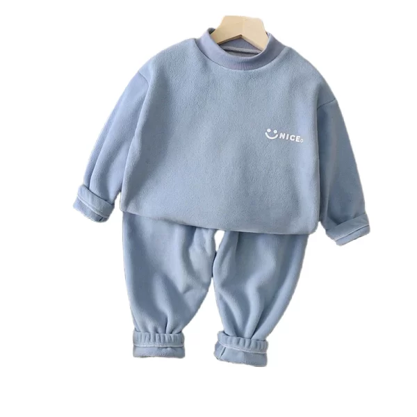 Children's Double Sided Velvet Pajamas - Image 7