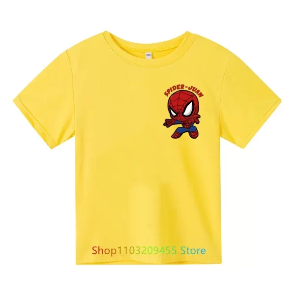 Kids Spiderman T-shirt - Image 4