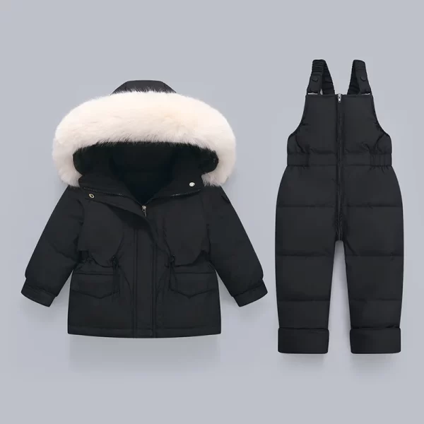 2Pcs Toddler Down Snowsuit 1-4Y - Image 20
