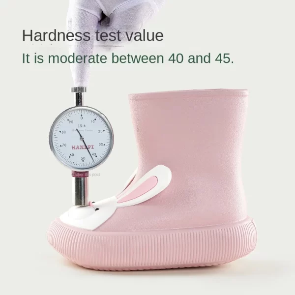 Children's Non-slip Slip-on Eva Rain Boots - Image 4