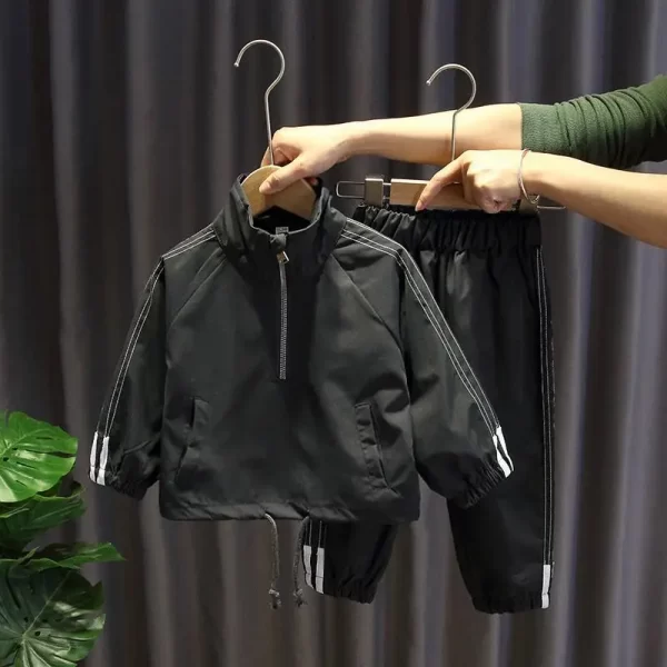 Half-zip Children's Jogging Suit - Image 2