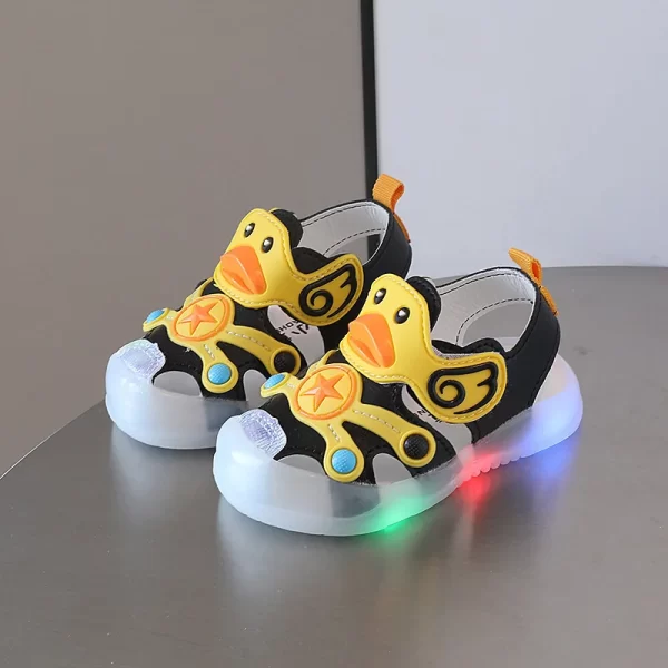 Little Duck Light-up LED First Walker Baby Shoes - Image 8