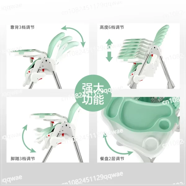 Multifunctional Children's High Chair - Image 4