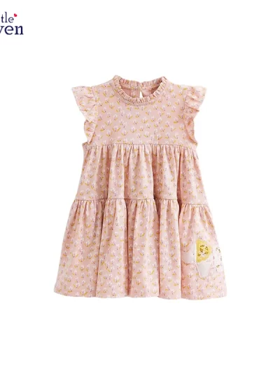 Little Maven Girl's Cotton Dress