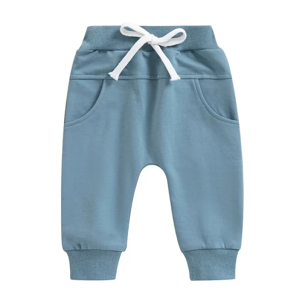 Toddler Baby Boy's Sweatpants Elastic Waist Drawstring - Image 7