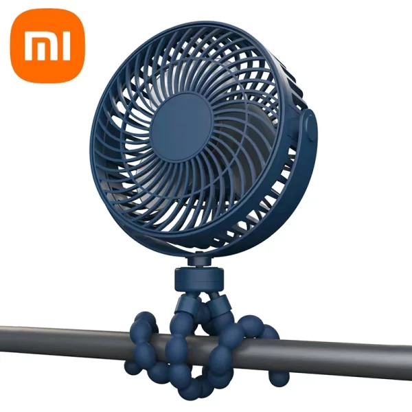 Mini Portable Stroller Fan Detachable 3 Speed ​​Rechargeable - Image 8