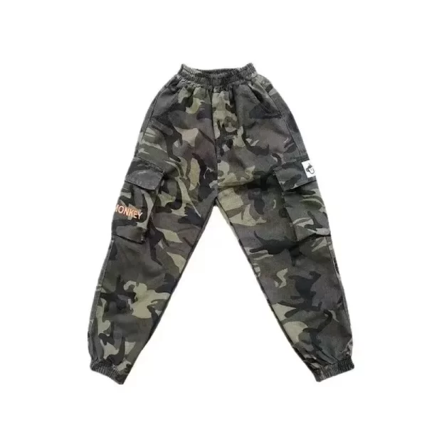 Children's Camouflage Cargo Pants - Image 6