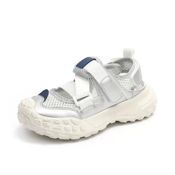Children's Shoes Bowhead Hollowed-Out Sports Net - Image 3