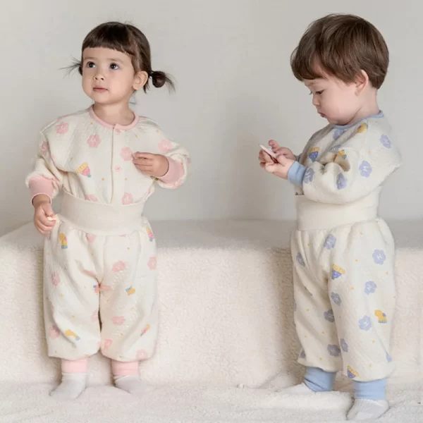 ﻿ Winter  Kid's Homewear Thermal Underwear Set 0-4 Y Toddler