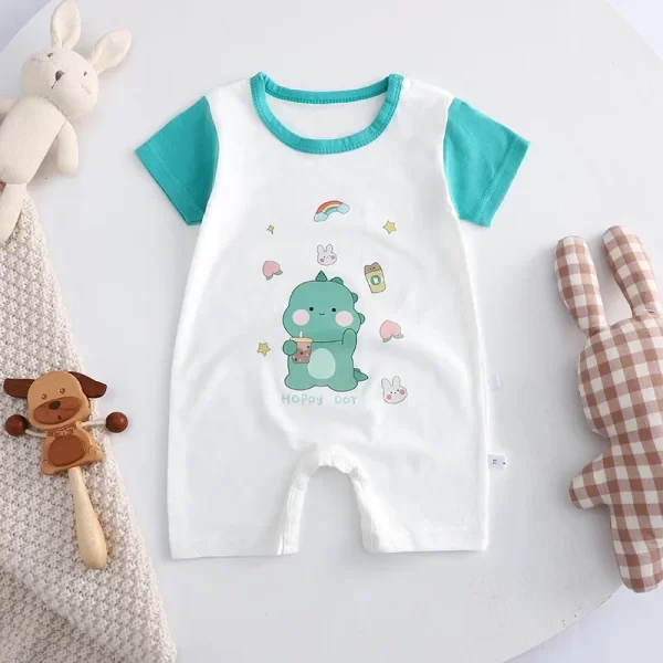 Cute Baby Cotton Bodysuit Romper - Image 7