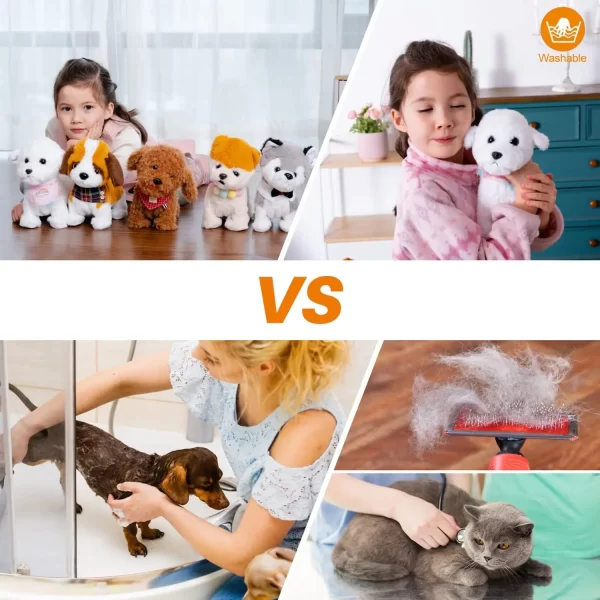 Plush Puppy Electronic Interactive Toy for Kids - Image 4