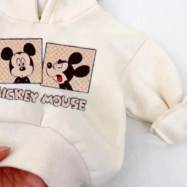 Children's Plush Mickey Hoodie - Image 6