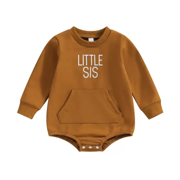 Cozy Newborn Sweatshirts Bodysuit - Image 9