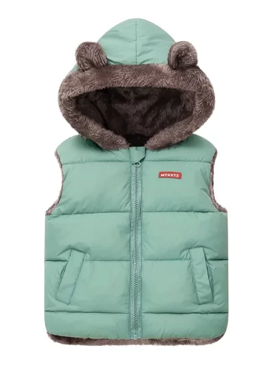 Winter Padded Hooded Vest