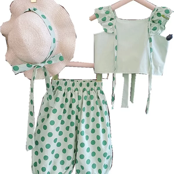 Girls' Fashionable Summer Outfit - Image 2