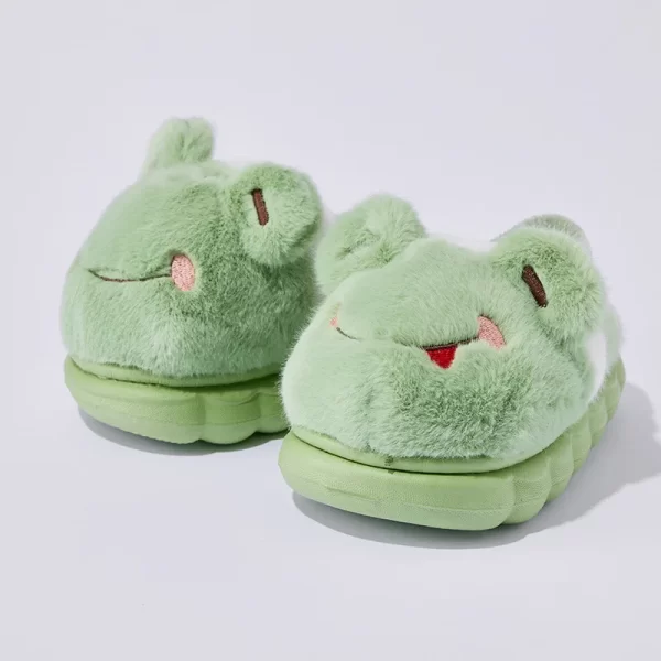 New Children's Plush Animal Slippers - Image 7