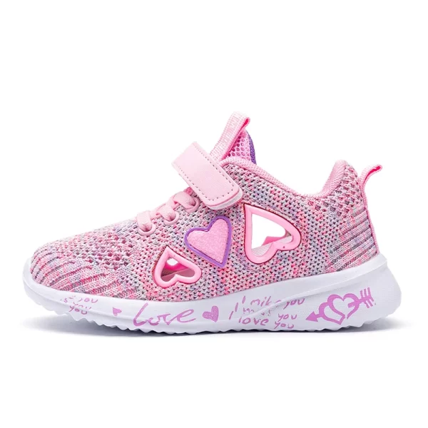 Girl's Cute Light Mesh Sneakers - Image 3