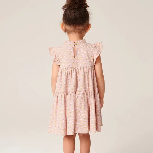 Little Maven Girl's Cotton Dress - Image 5