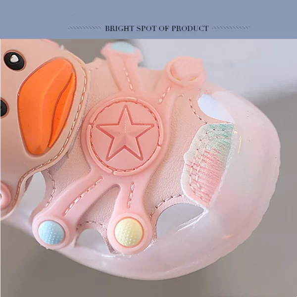 Little Duck Light-up LED First Walker Baby Shoes - Image 5
