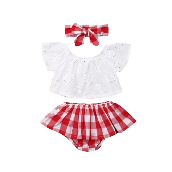 Newborn Baby Girl Cute Summer Set - Image 5