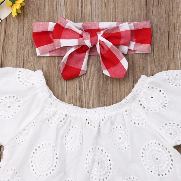 Newborn Baby Girl Cute Summer Set - Image 3
