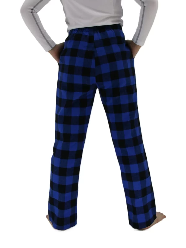 Kids Flannel Pajama Pants for Boys Girls Plaid Pajama Pants - Image 2