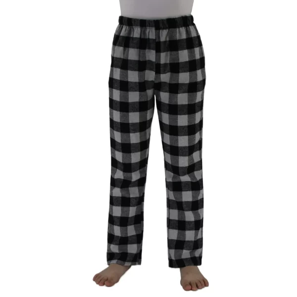 Kids Flannel Pajama Pants for Boys Girls Plaid Pajama Pants - Image 8