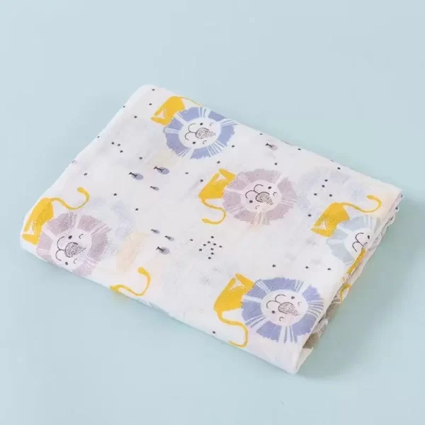 Baby Bath Towel  Blanket Wrap for Newborn Infant Toddler Boys Girls Gauze Cotton - Image 5