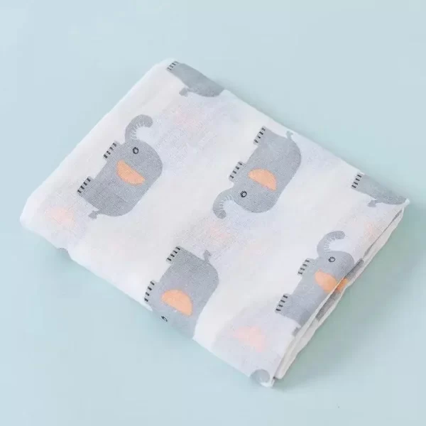 Baby Bath Towel  Blanket Wrap for Newborn Infant Toddler Boys Girls Gauze Cotton - Image 7