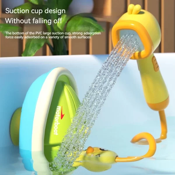 Cute Duck Bathtub Boat Toy - Image 4