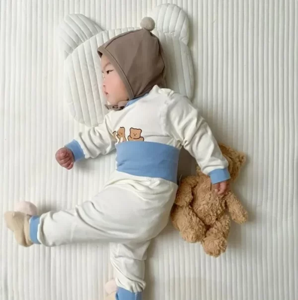Baby Clothes 2pcs Sets Autumn  Winter Baby Pajama Set Bottom Underwear Two-piece Set Cotton Baby Boy Long Sleeves Outfit - Image 4